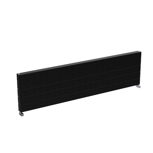 Carisa Monza Double Xl Radiateur en Aluminium Horizontal Design Moderne Noir