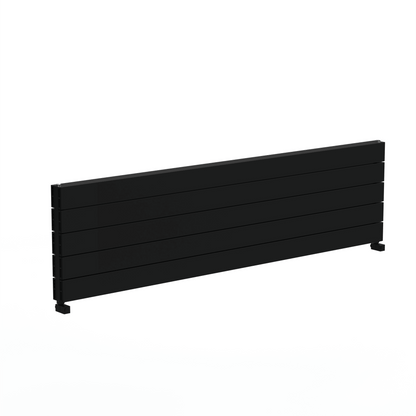 Carisa Nemo Double Xl Radiateur en Aluminium Horizontal Design Moderne Noir