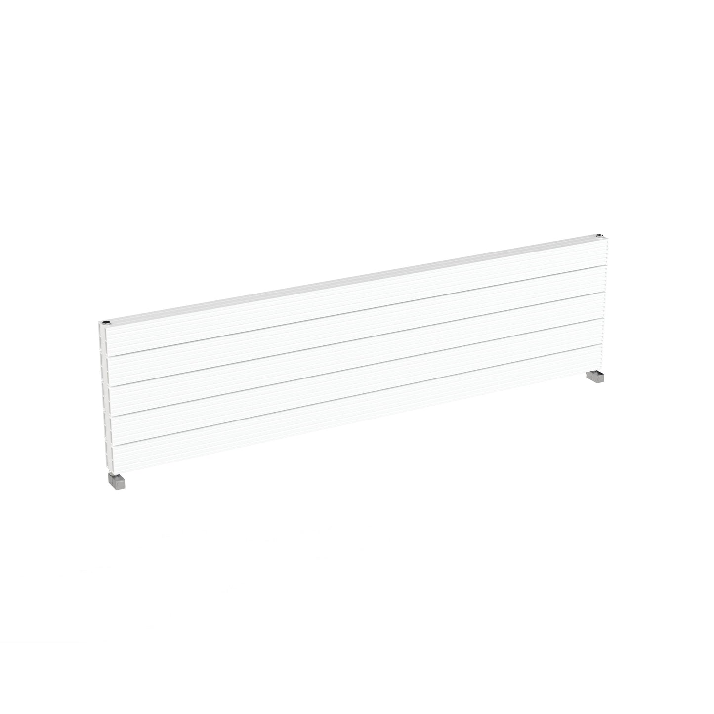 Carisa Monza Double Xl Radiateur en Aluminium Horizontal Design Moderne Blanc