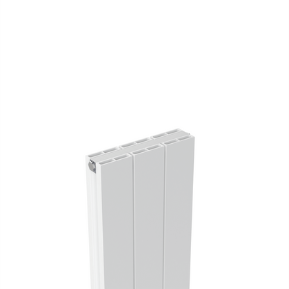 Carisa Nemo Radiateur en Aluminium Vertical Design Moderne Latte