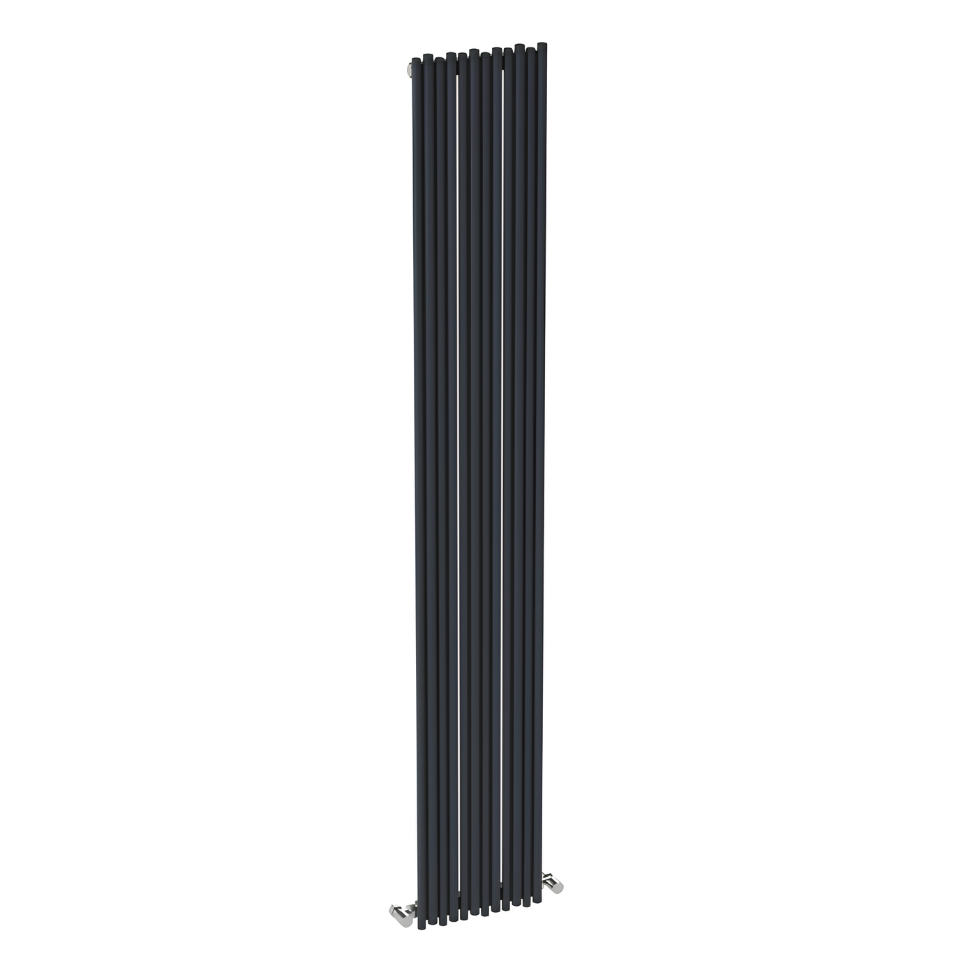 Carisa Pipette Radiateur en Aluminium Vertical Design Moderne Anthracite