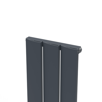 Carisa Step Radiateur en Aluminium Vertical Design Moderne Anthracite