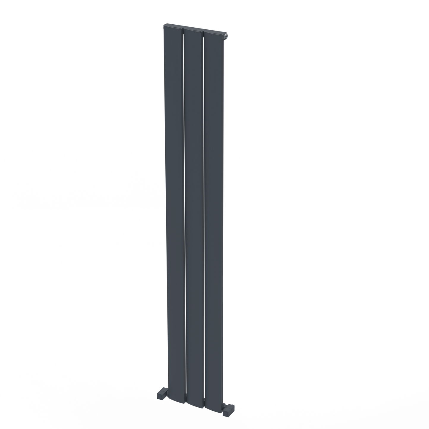 Carisa Step Radiateur en Aluminium Vertical Design Moderne Anthracite