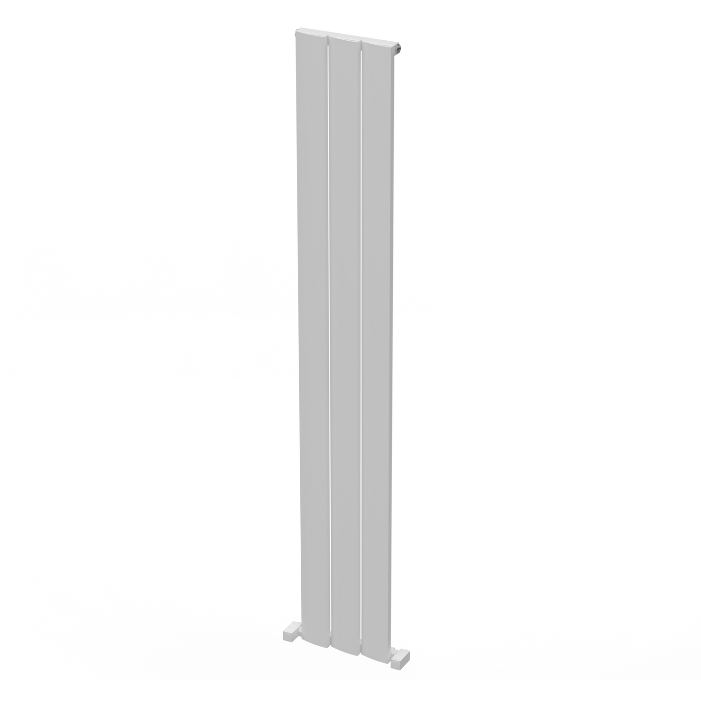 Carisa Step Radiateur en Aluminium Vertical Design Moderne Blanc