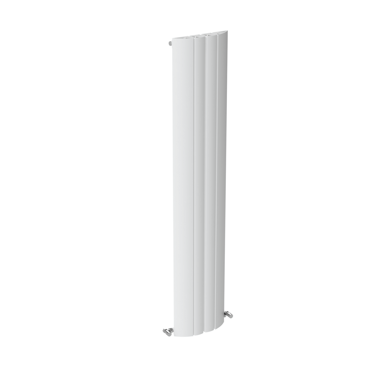 Carisa Gaia Radiateur en Aluminium Vertical Design Moderne Blanc