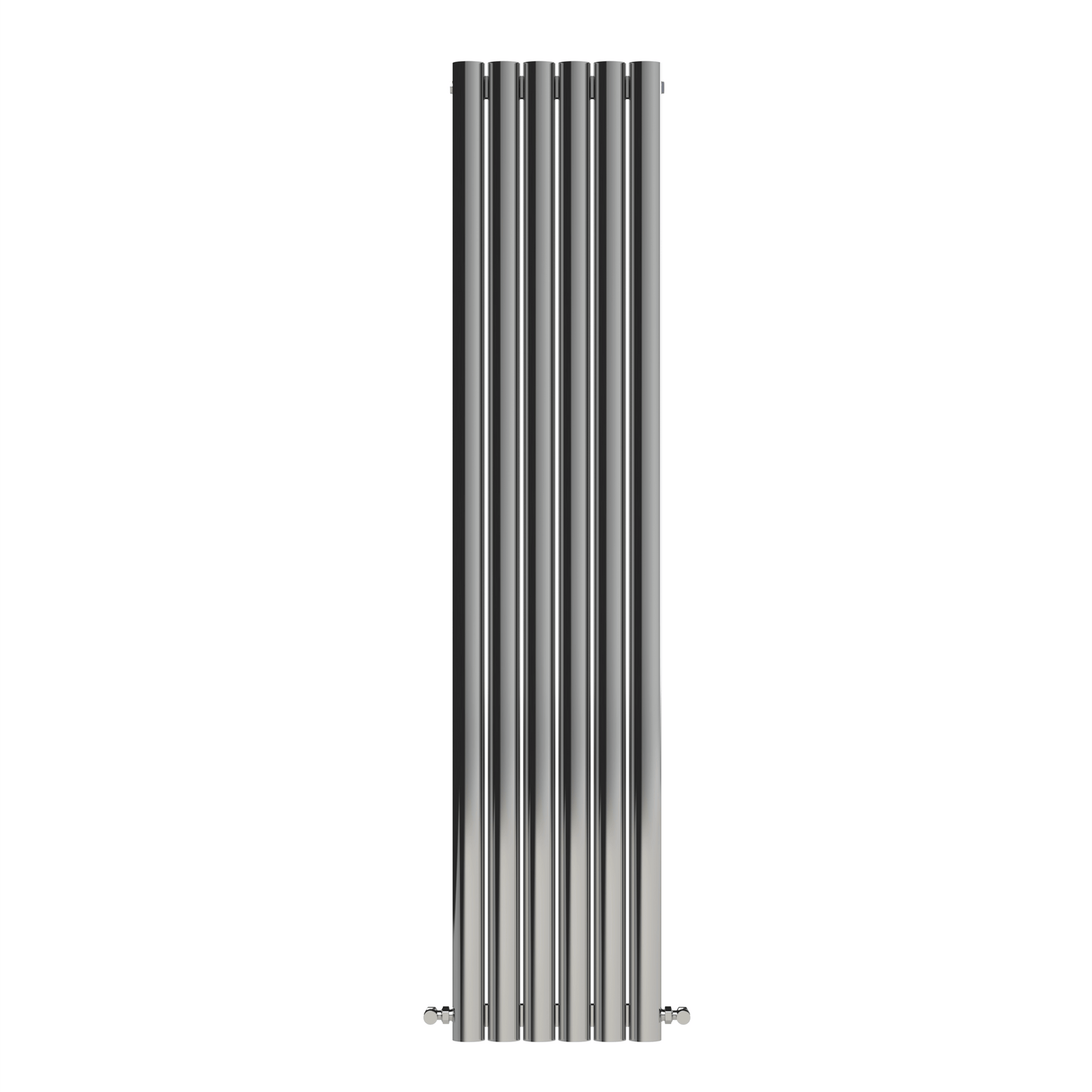 Carisa Mistral Radiateur en Acier Inoxydable Vertical Design Moderne Miroir Poli