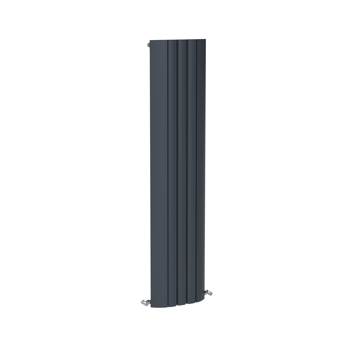 Carisa Gaia Radiateur en Aluminium Vertical Design Moderne Anthracite