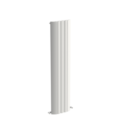 Carisa Gaia Radiateur en Aluminium Vertical Design Moderne Blanc