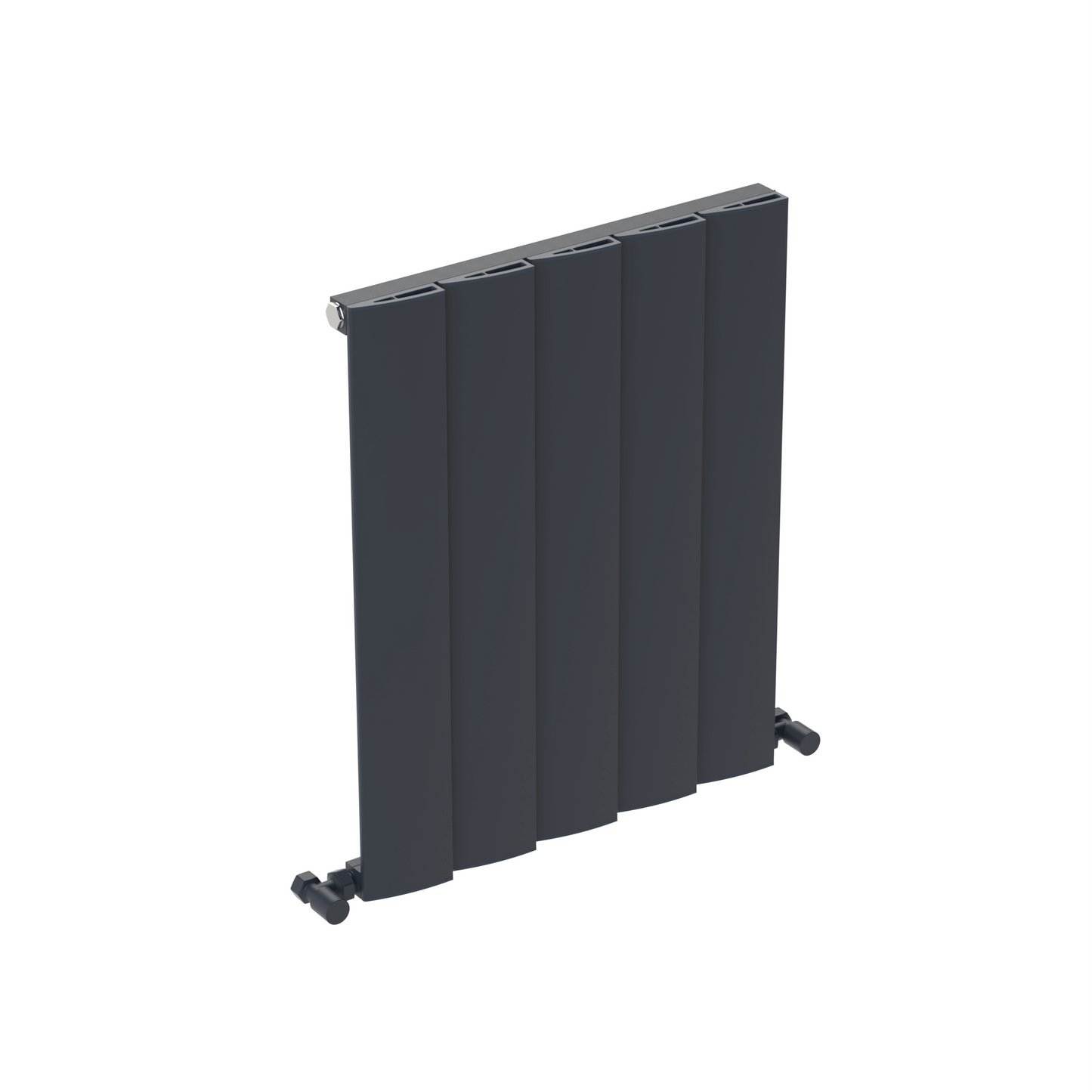 Carisa Step Radiateur en Aluminium Vertical Design Moderne Anthracite