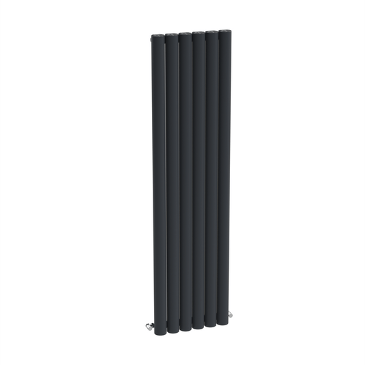 Carisa Otto Radiateur en Aluminium Vertical Design Moderne Anthracite