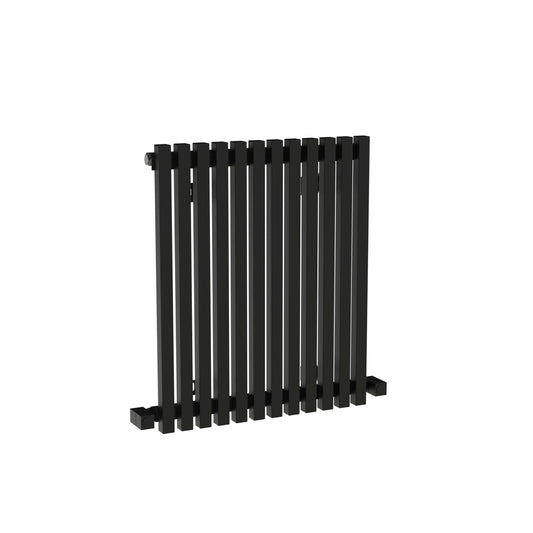 Carisa Sophia Radiateur en Aluminium Horizontal Design Moderne Noir