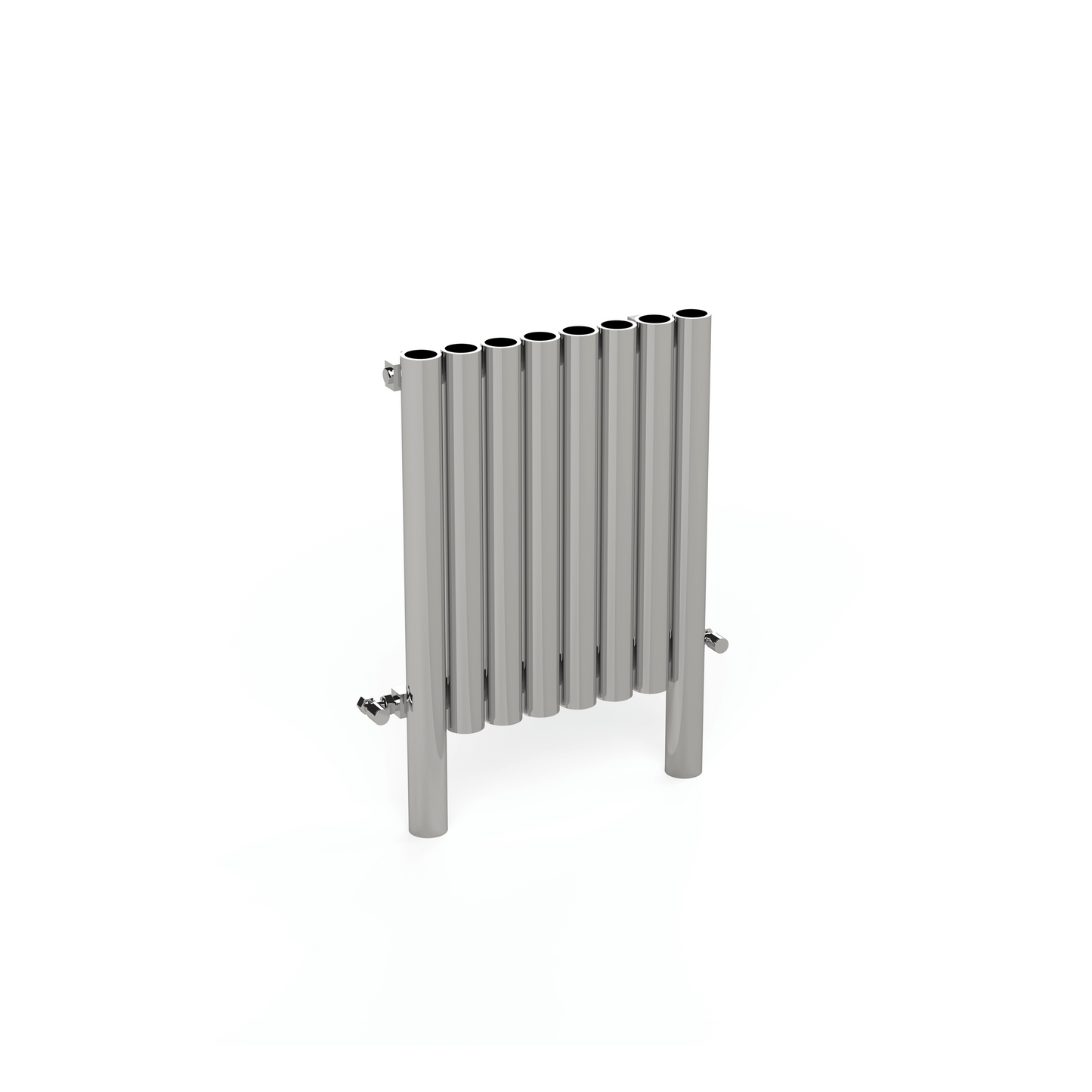 Carisa Mistral F Radiateur en Acier Inoxydable Horizontal Design Moderne Miroir Poli