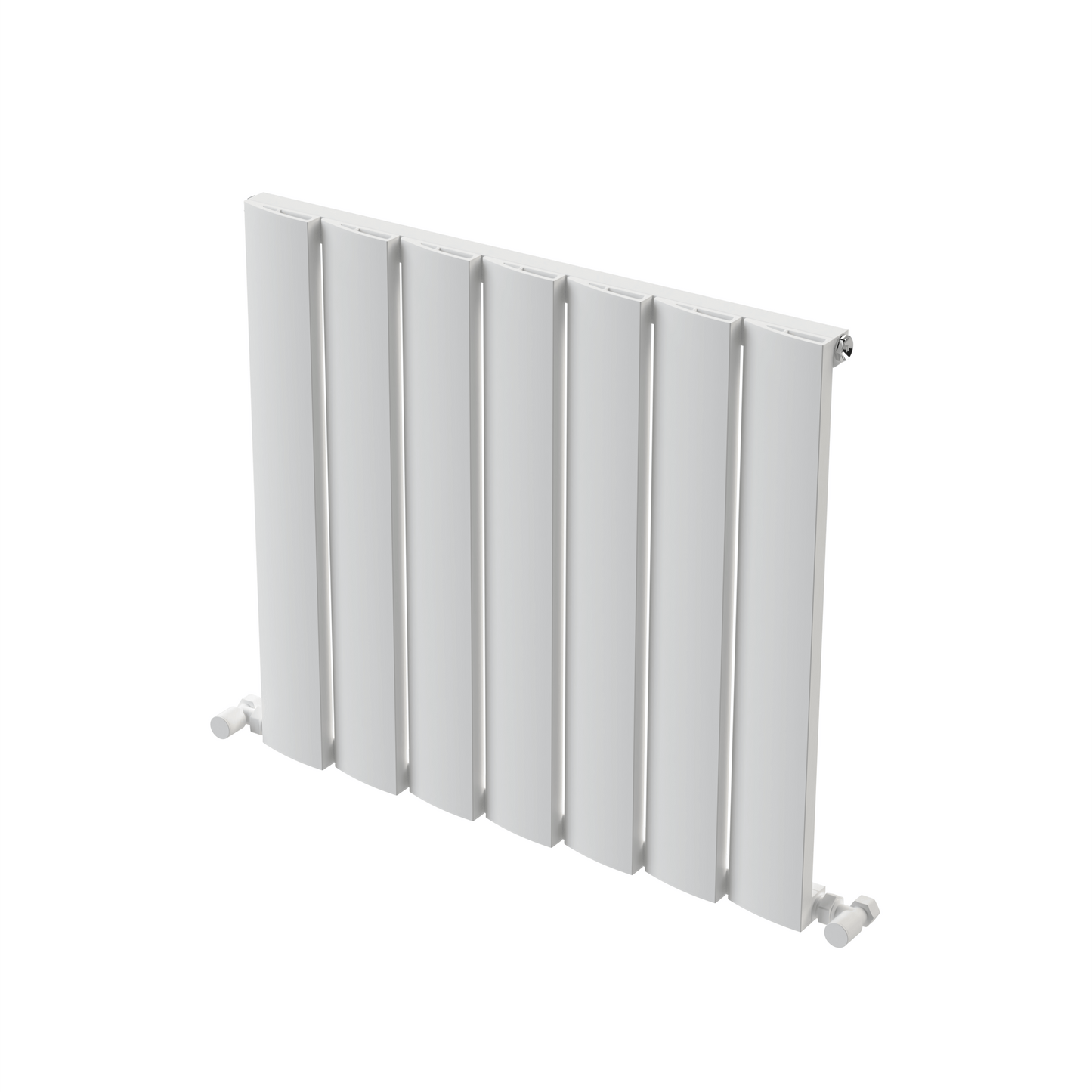 Carisa Step Radiateur en Aluminium Horizontal Design Moderne Blanc