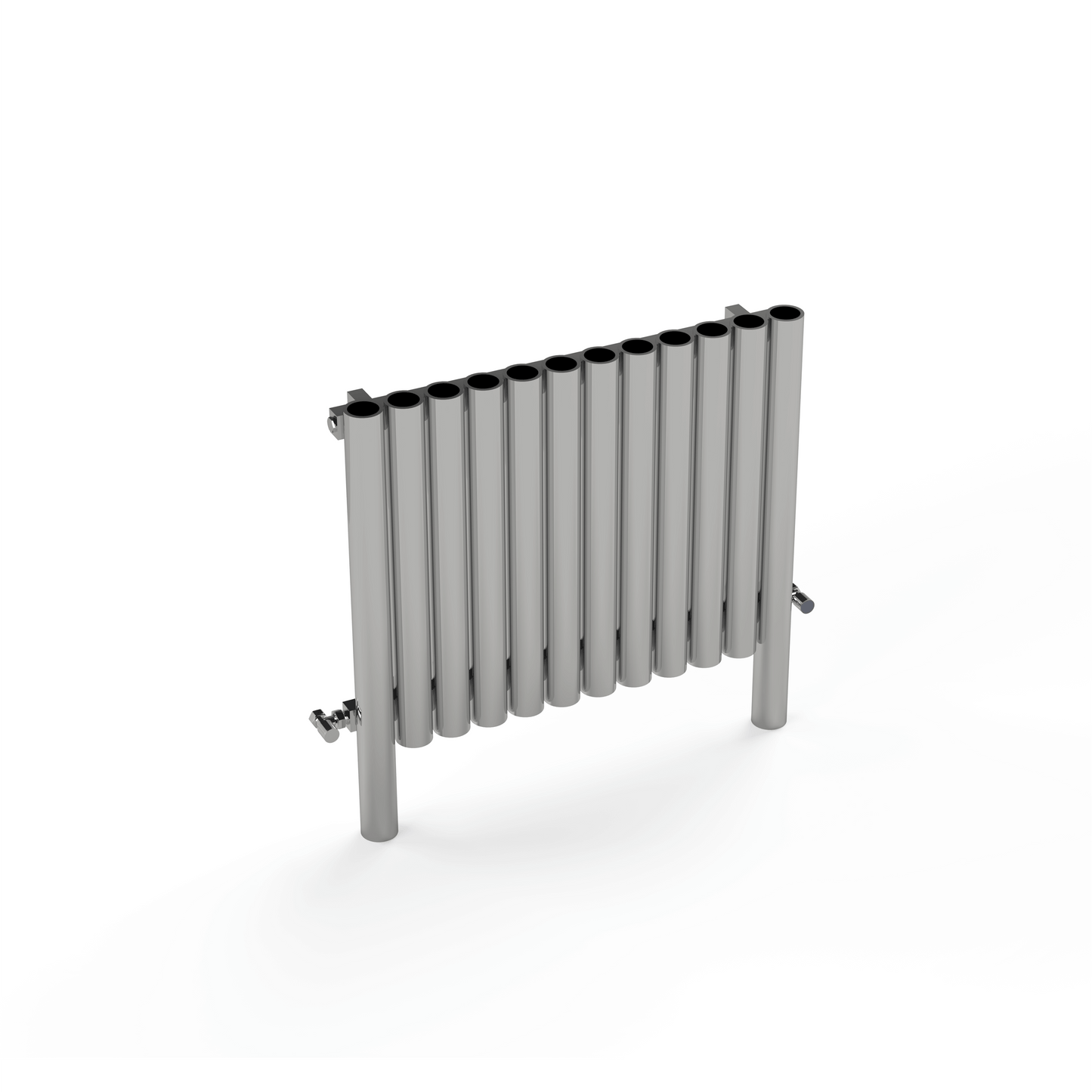 Carisa Mistral F Radiateur en Acier Inoxydable Horizontal Design Moderne Miroir Poli