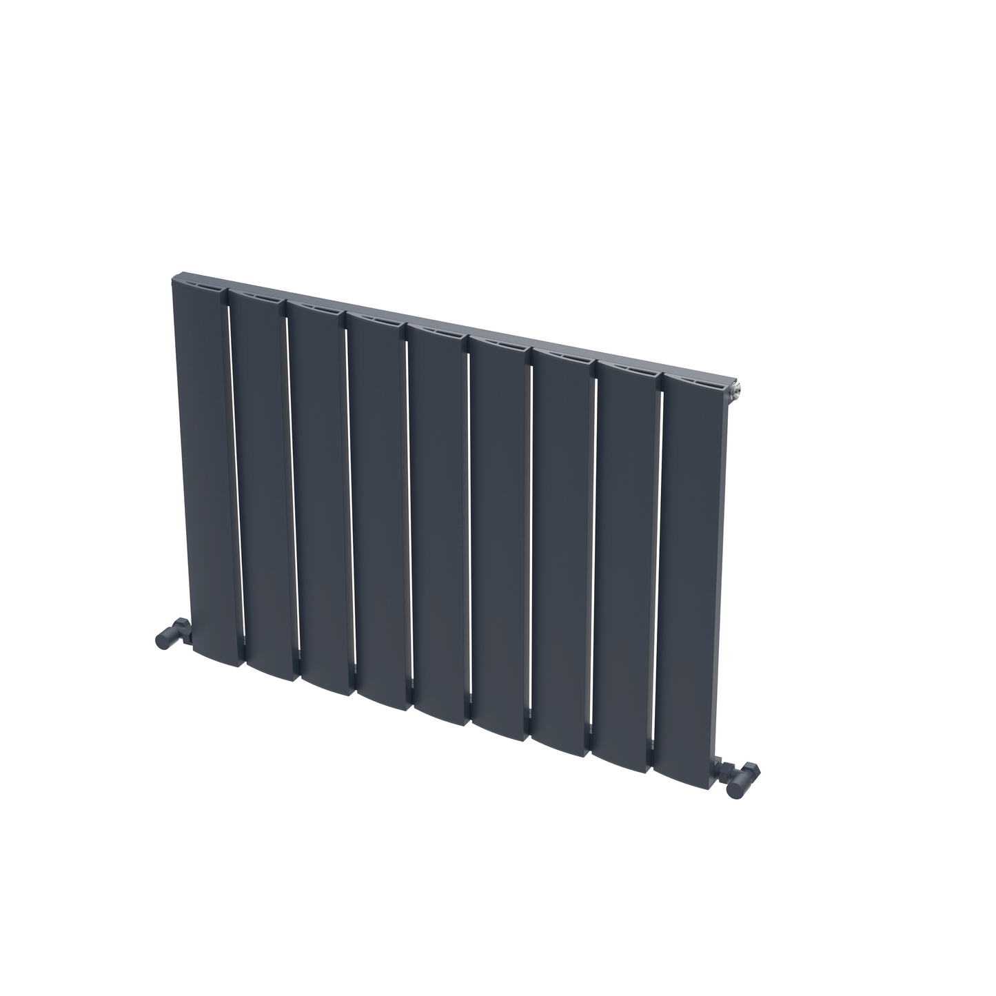 Carisa Step Radiateur en Aluminium Vertical Design Moderne Anthracite