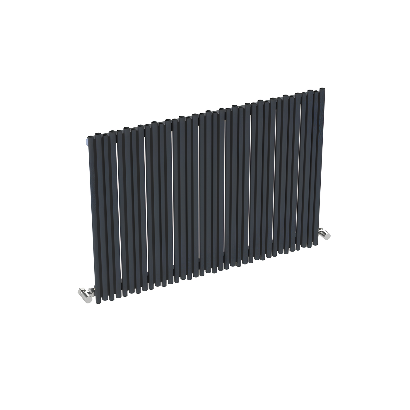 Carisa Pipette Radiateur en Aluminium Horizontal Design Moderne Anthracite