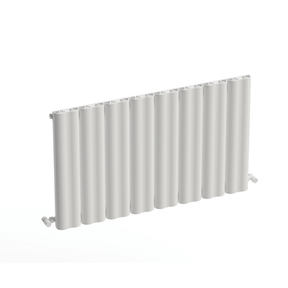 Carisa Wave Radiateur en Aluminium Horizontal Design Moderne Blanc