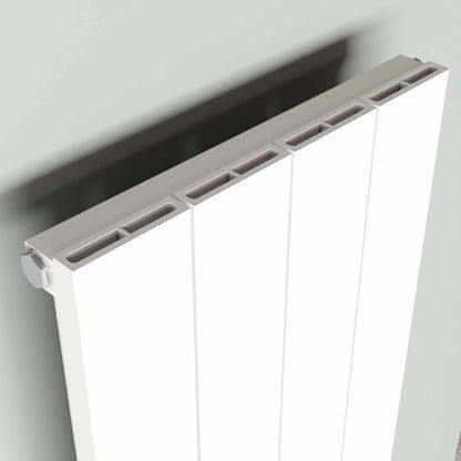 Carisa Boreas Hybrid N Radiateur Électrique Vertical Design Moderne Blanc