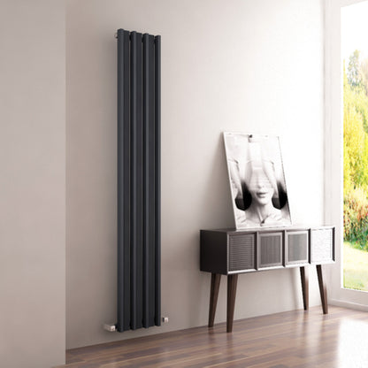 Carisa Barkod Radiateur en Acier Vertical Design Moderne Anthracite