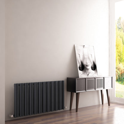 Carisa Barkod Radiateur en Acier Horizontal Design Moderne Anthracite