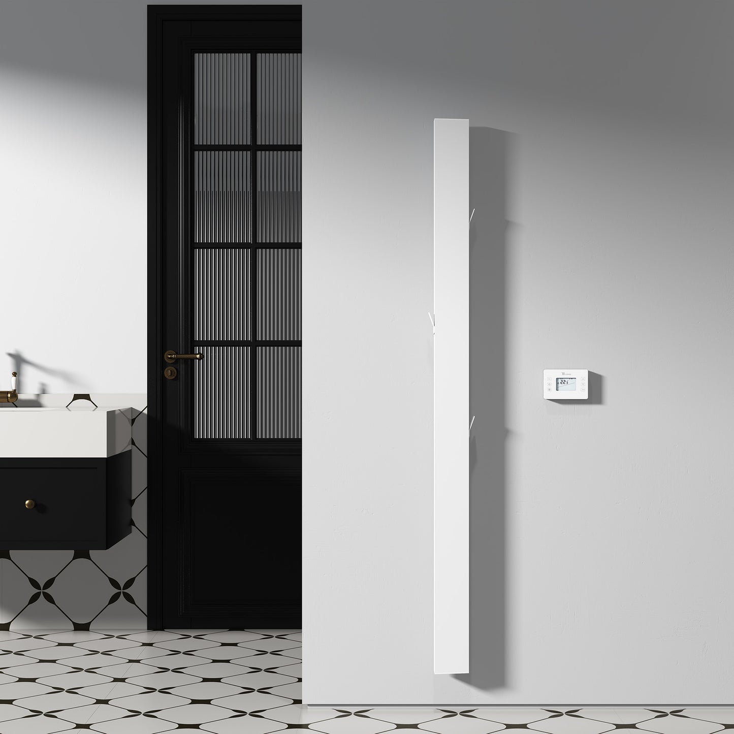 Carisa Boreas Notus S radiateur électrique – contrôle Wi-Fi intelligent