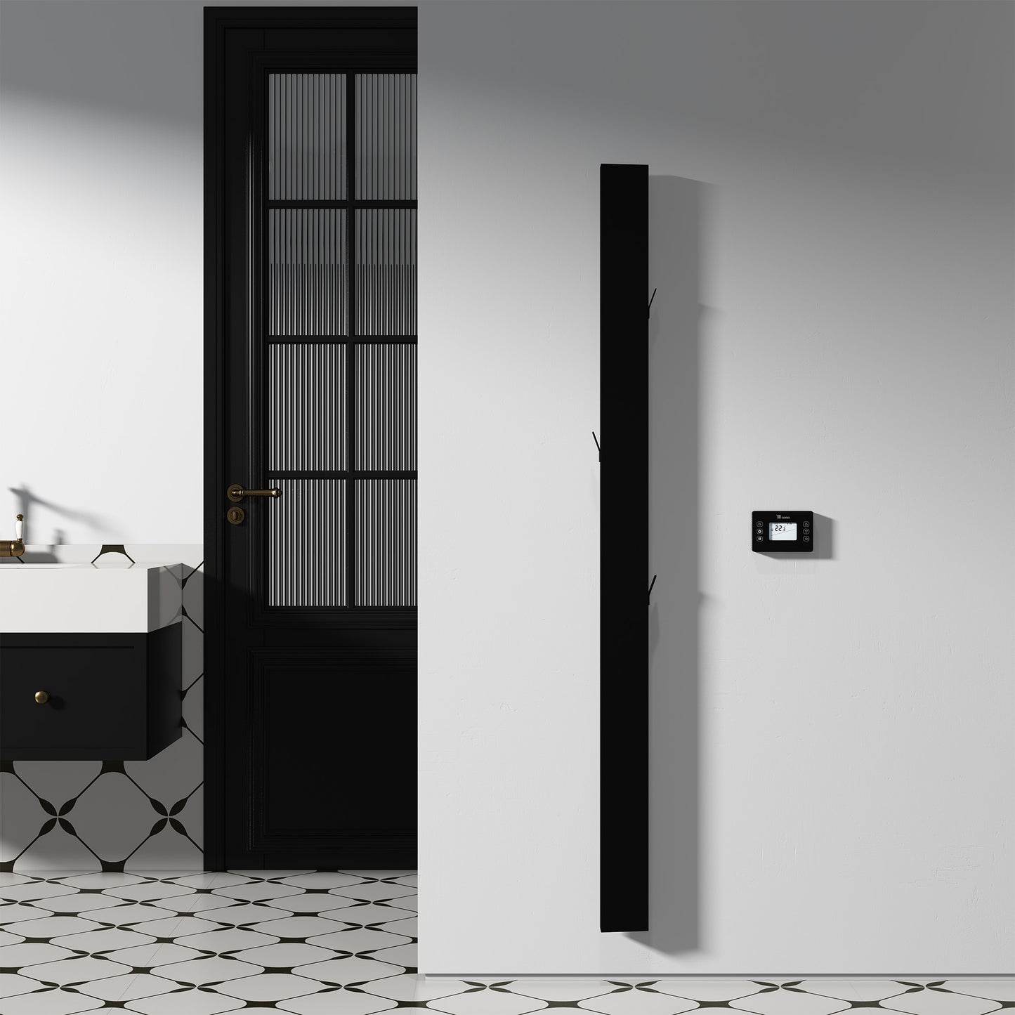 Carisa Boreas Notus S radiateur électrique – contrôle Wi-Fi intelligent
