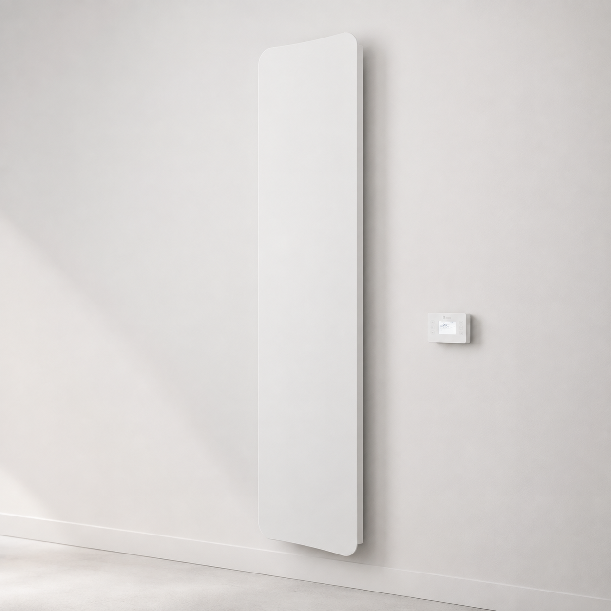 Carisa Boreas Flat radiateur électrique – thermostat Wi-Fi intelligent