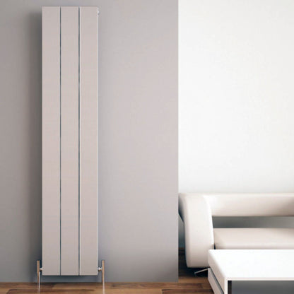 Carisa Elvino Radiateur en Aluminium Vertical Design Moderne Blanc