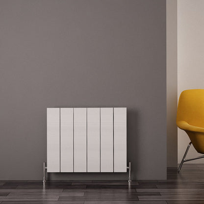 Carisa Elvino Radiateur en Aluminium Horizontal Design Moderne Blanc