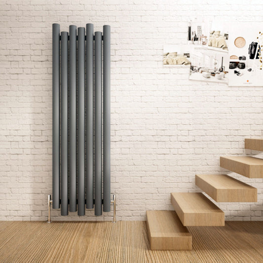 Carisa Motion Radiateur en Aluminium Vertical Design Moderne Anthracite