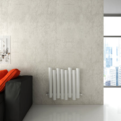 Carisa Motion Radiateur en Aluminium Horizontal Design Moderne Blanc