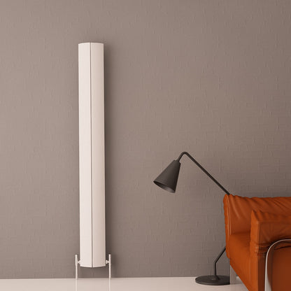 Carisa Nixie Radiateur en Aluminium Vertical Design Moderne Blanc