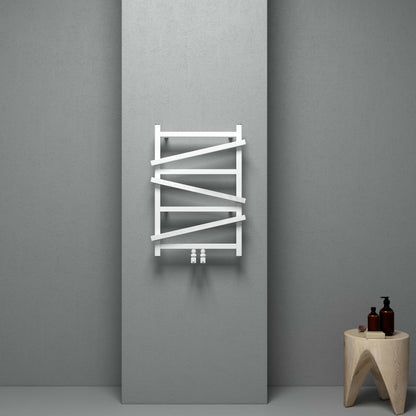 Carisa Vivek Sèche-Serviettes en Aluminium Design Moderne