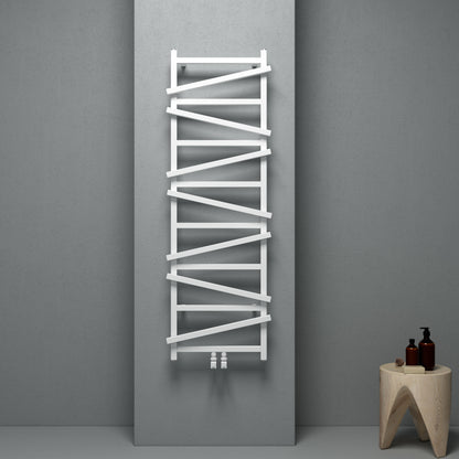 Carisa Vivek Sèche-Serviettes en Aluminium Design Moderne