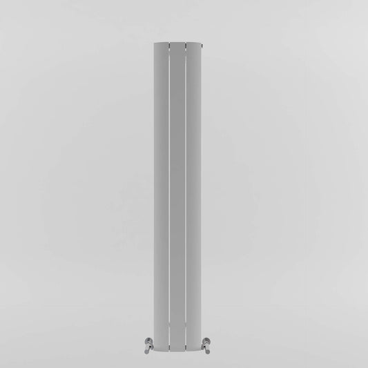 Carisa Slim Radiateur en Aluminium Vertical Design Moderne Blanc