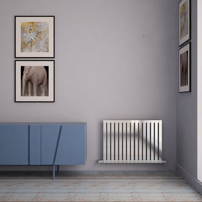 Carisa Sarp Radiateur en Acier Inoxydable Horizontal Design Moderne Miroir Poli