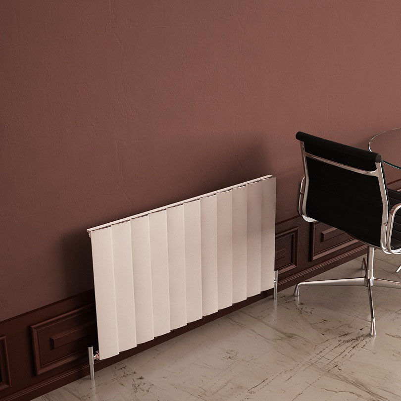 Carisa Step Radiateur en Aluminium Horizontal Design Moderne Blanc