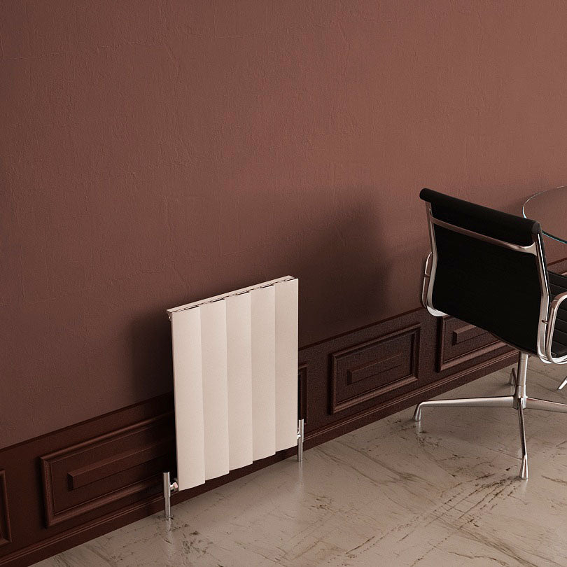 Carisa Step Radiateur en Aluminium Horizontal Design Moderne Blanc