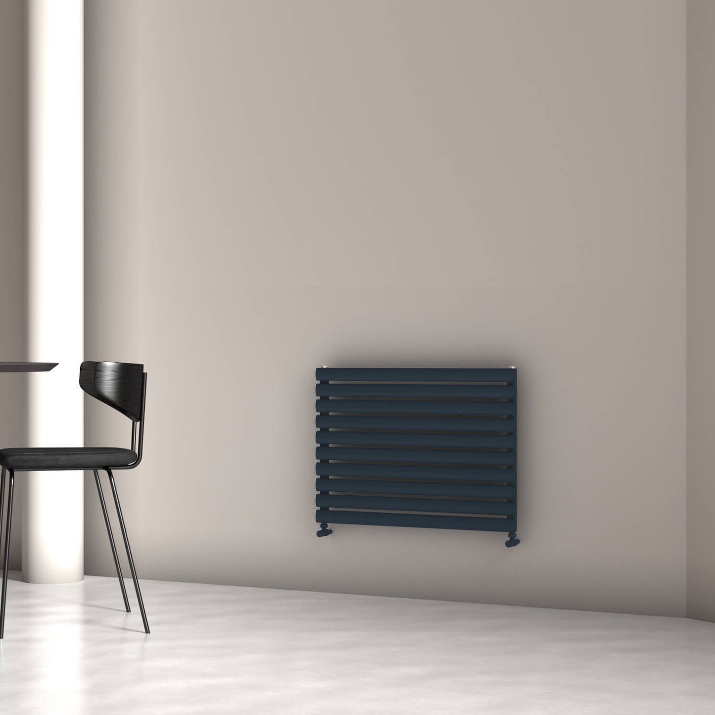 Carisa Tallis Xl Radiateur en Aluminium Horizontal Design Moderne Anthracite