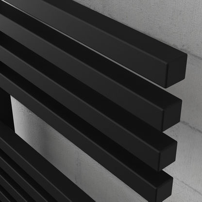 Carisa Terra Sèche-Serviettes en Aluminium Design Moderne Blanc
