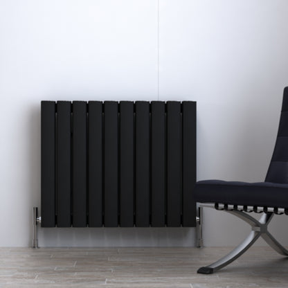 Carisa Vesta Radiateur en Aluminium Horizontal Design Moderne Noir