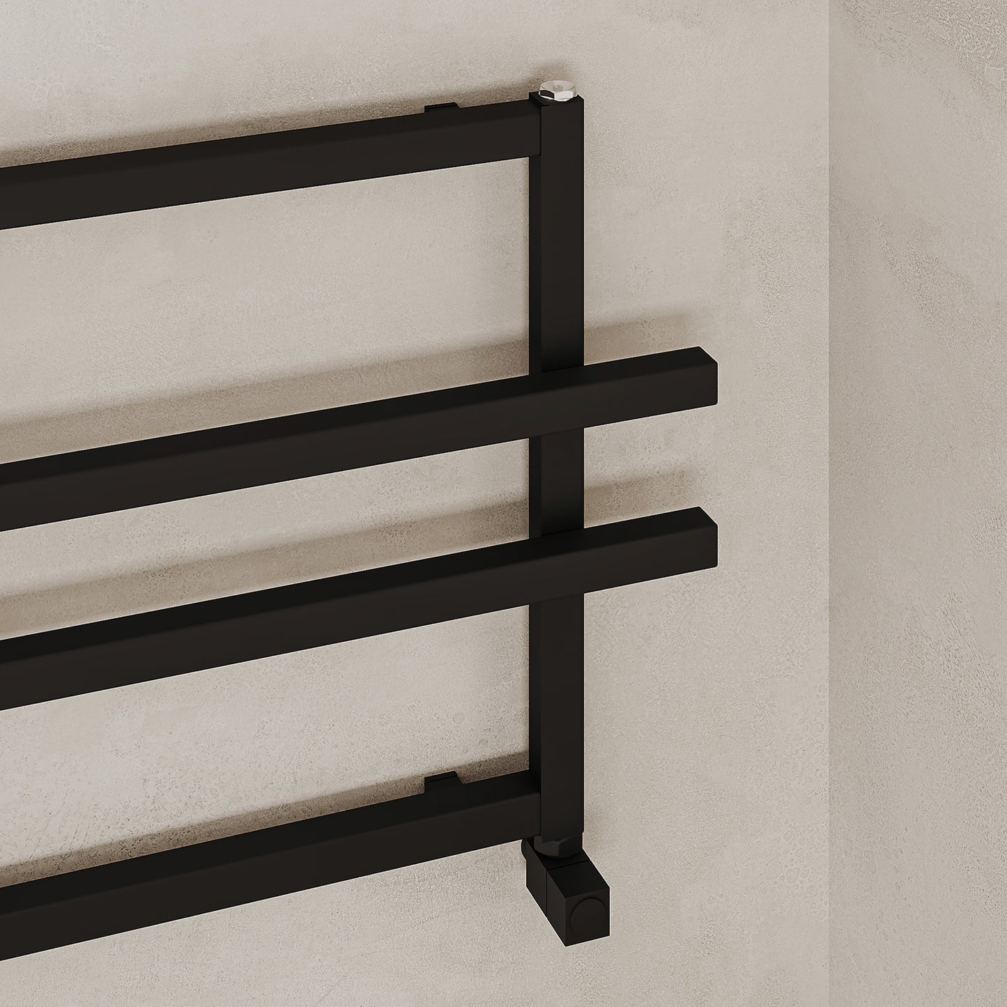 Carisa Ajax Sèche-Serviettes en Aluminium Design Moderne Anthracite