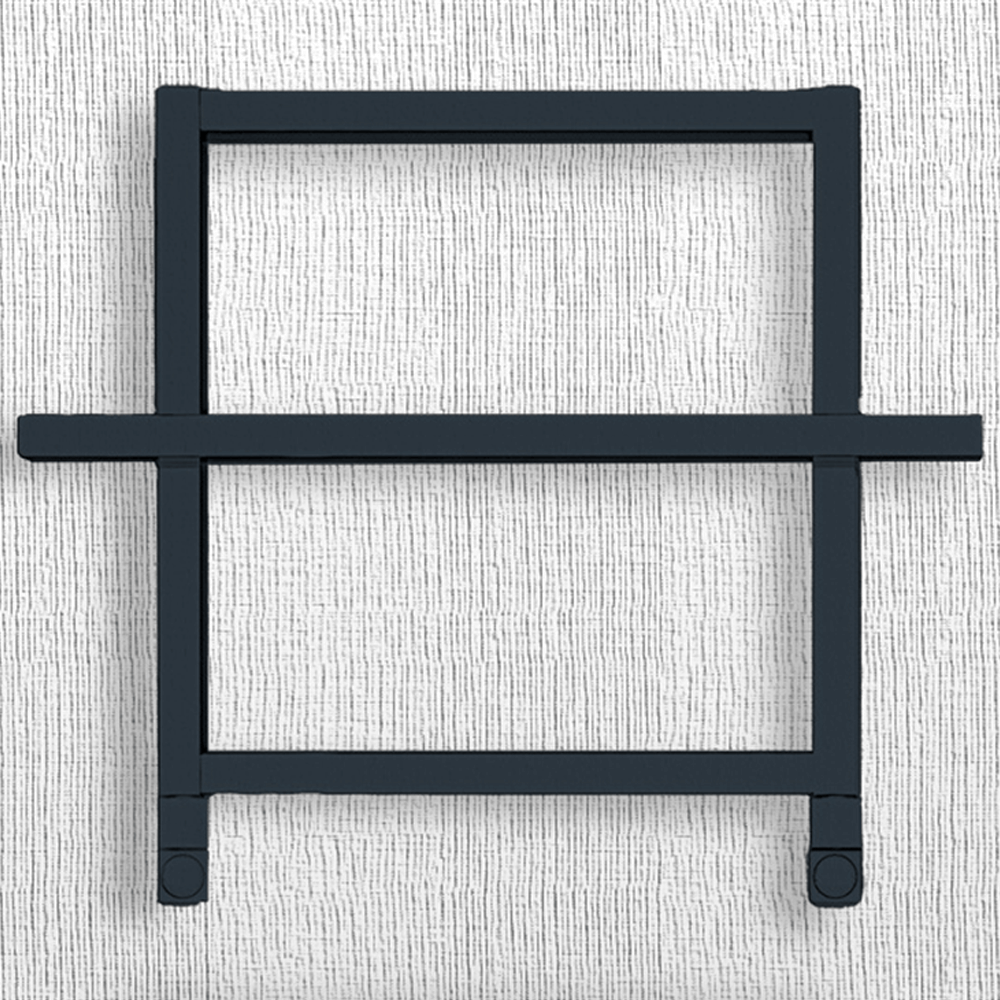 Carisa Ajax Sèche-Serviettes en Aluminium Design Moderne Anthracite