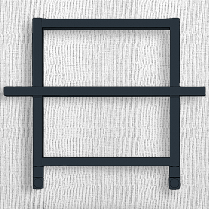 Carisa Ajax Sèche-Serviettes en Aluminium Design Moderne Anthracite