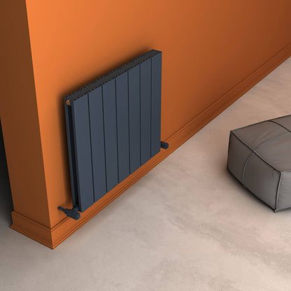 Carisa Angers Radiateur en Aluminium Horizontal Design Moderne Anthracite