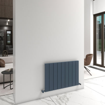 Carisa Angers Radiateur en Aluminium Horizontal Design Moderne Anthracite