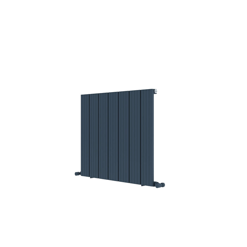 Alt Tag: Carisa Chambord radiateur aluminium horizontal design anthracite, radiateur moderne en aluminium anthracite pour chauffage intérieur