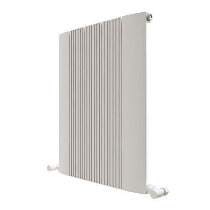 Carisa Dune Radiateur en Aluminium Horizontal Design Moderne Blanc