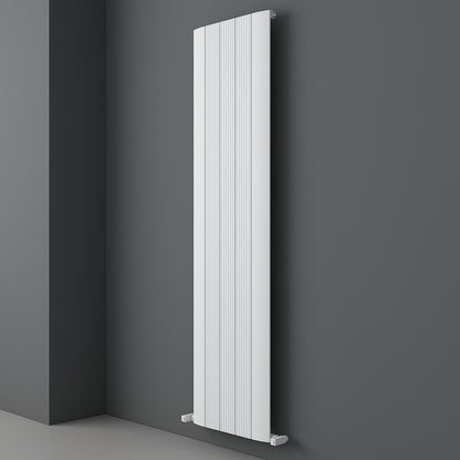 Carisa Dune Radiateur en Aluminium Vertical Design Moderne Blanc