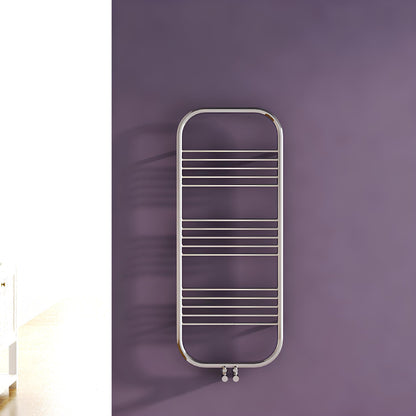 Carisa Electra Sèche-Serviettes en Acier Design Moderne Chromé